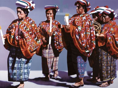 Procession Near Tecpan