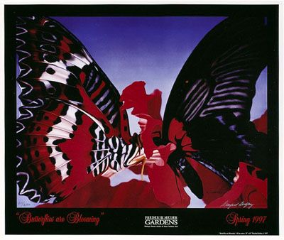 Butterflies are Blooming Poster