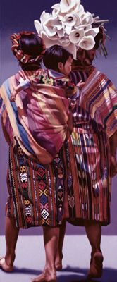 Zunil Woman with Callas